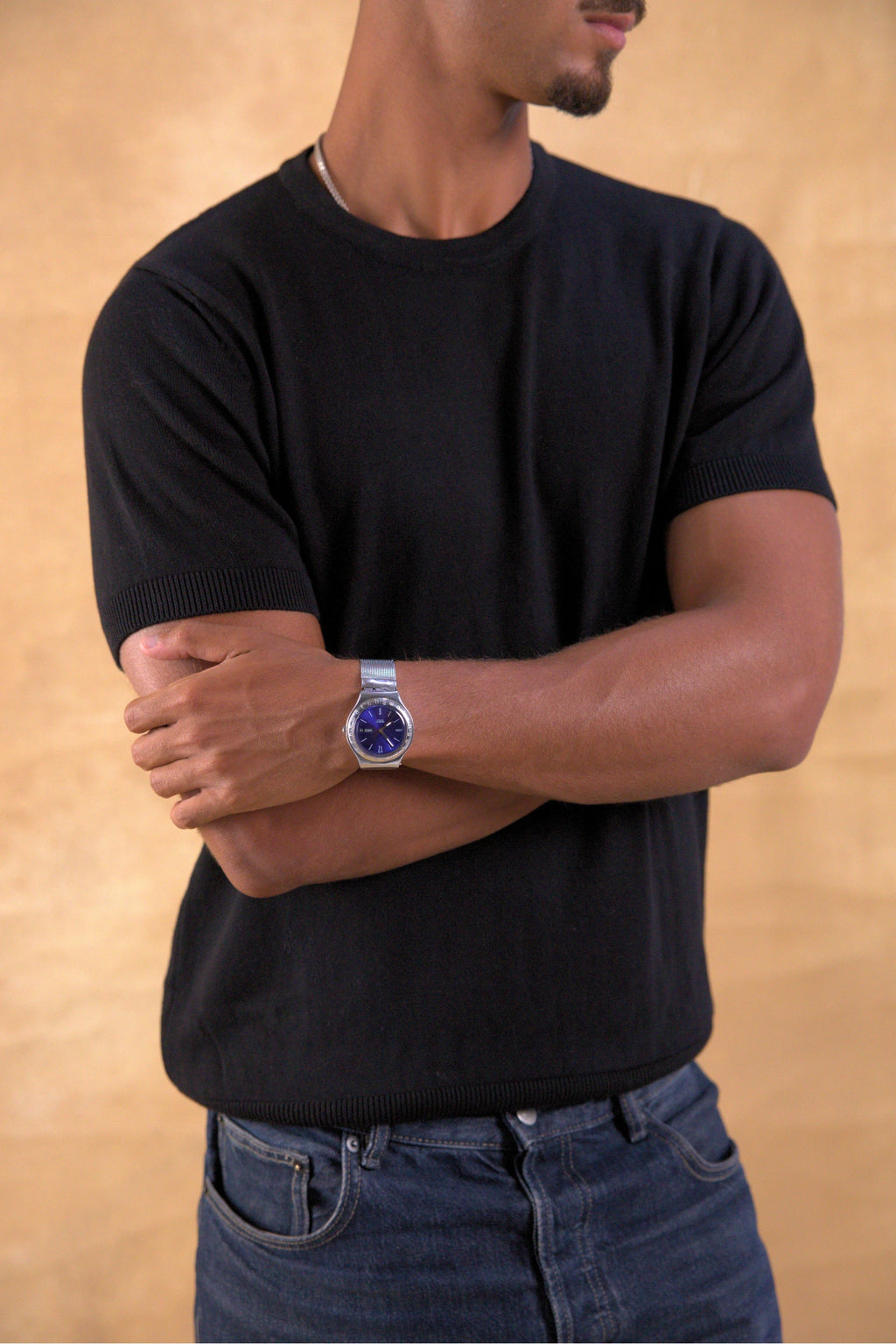 Black Knitted Shirt
