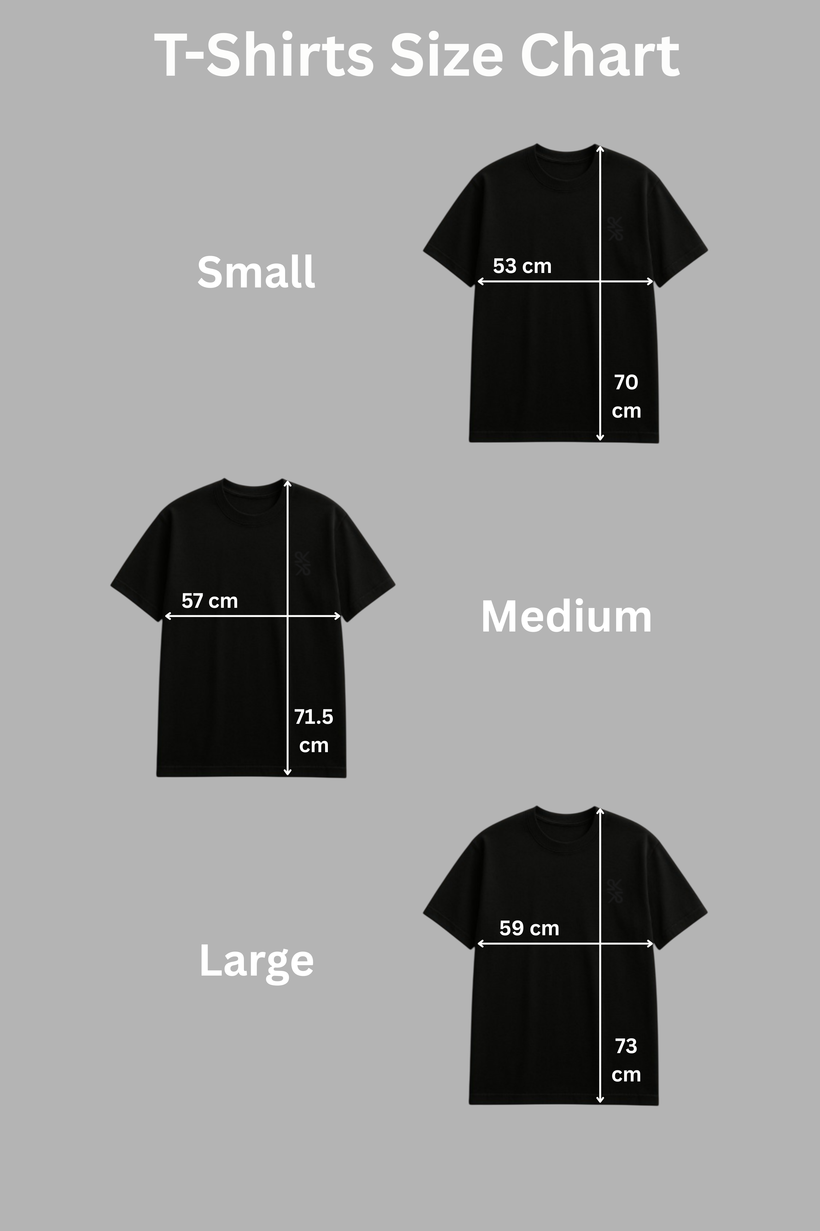 Unisex White Loose fit T-shirt