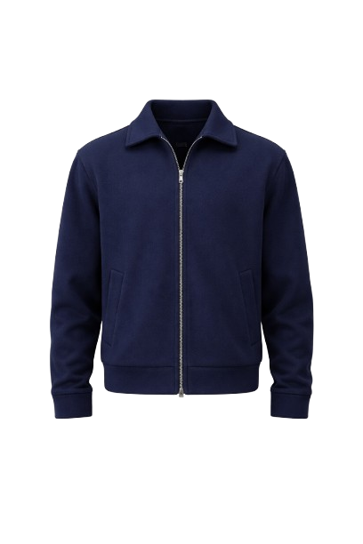 ROYAL BLUE WOOL JACKET