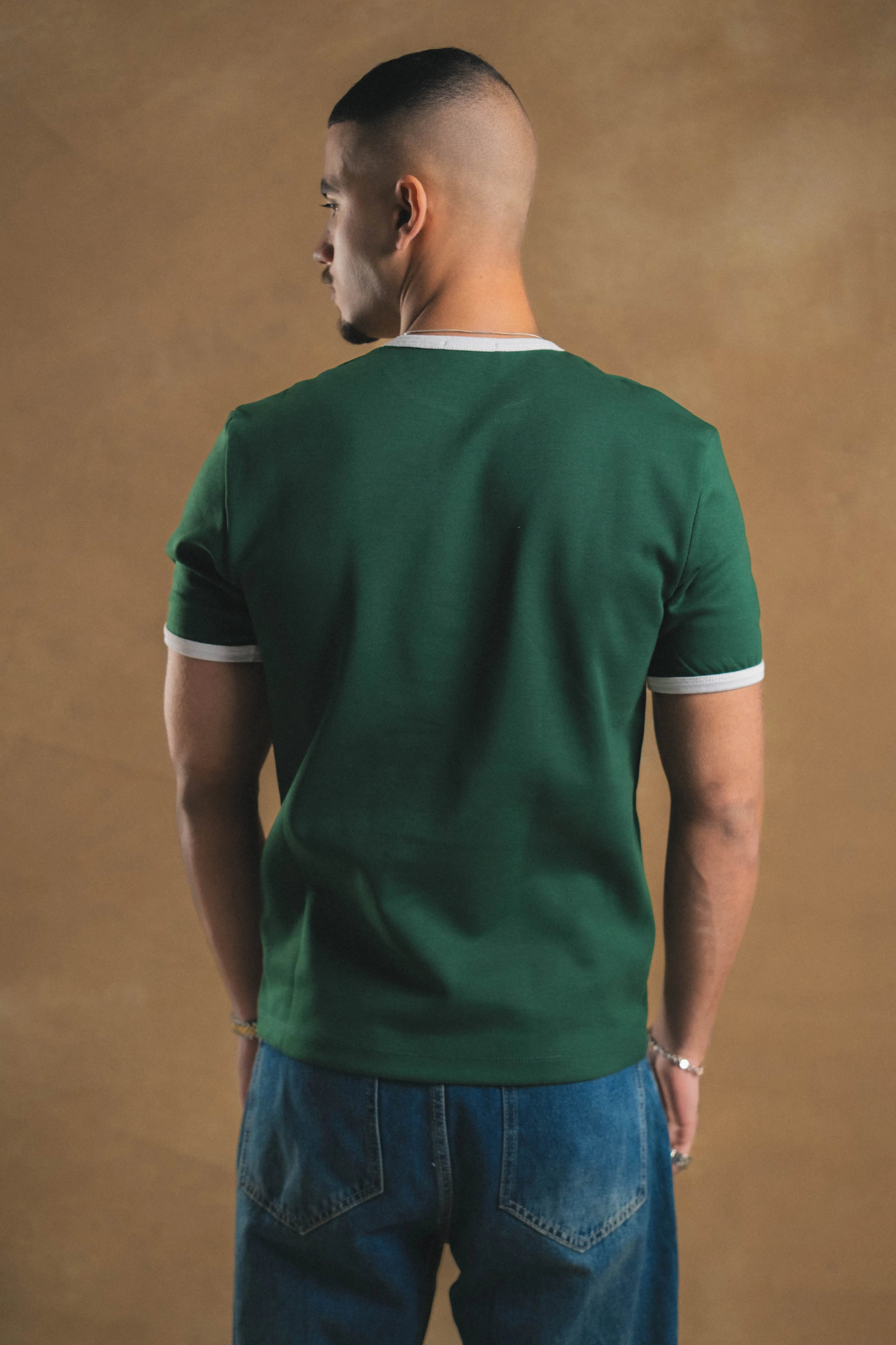 Green Ringed Shirt