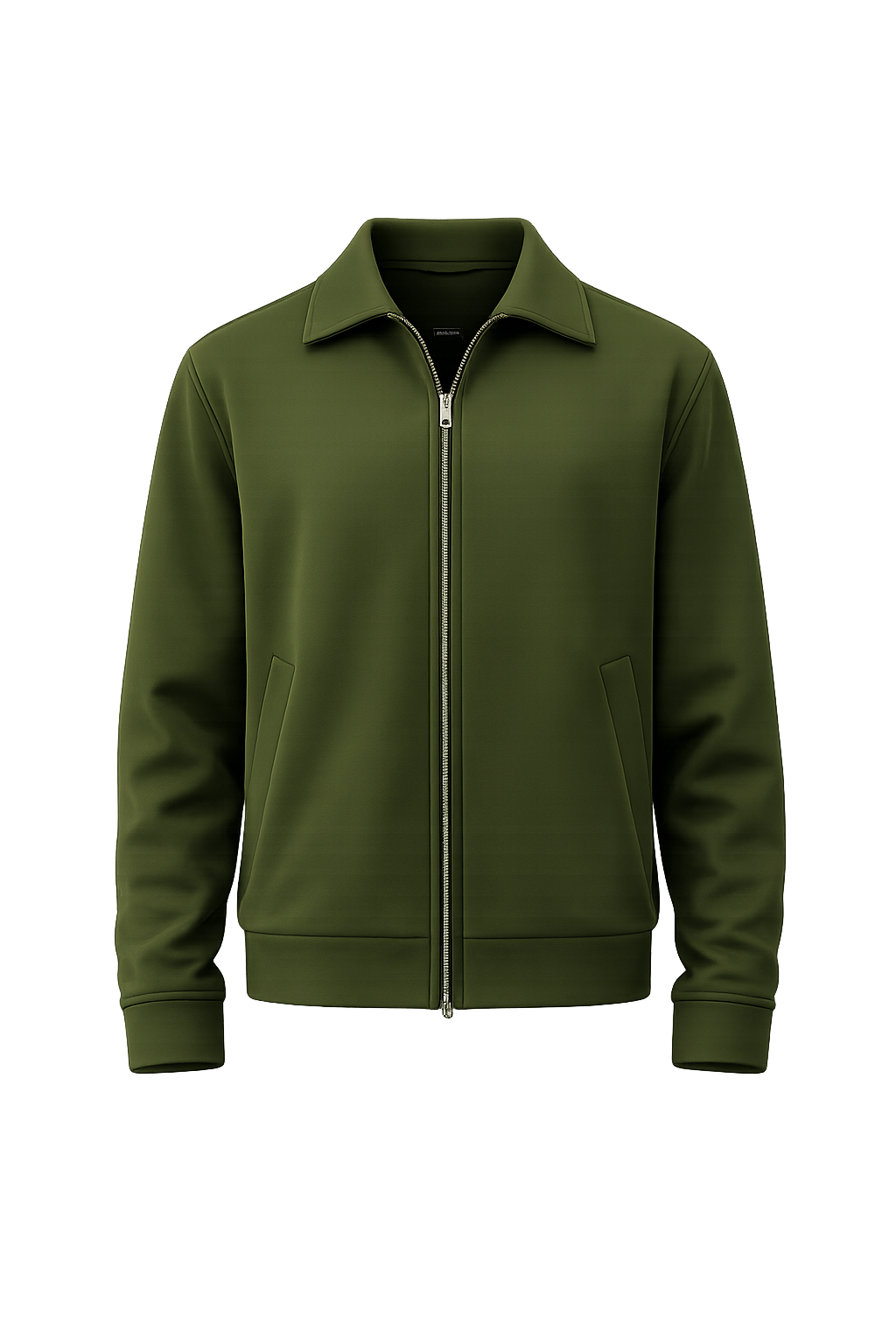 OLIVE LIGHT WOOL JACKET