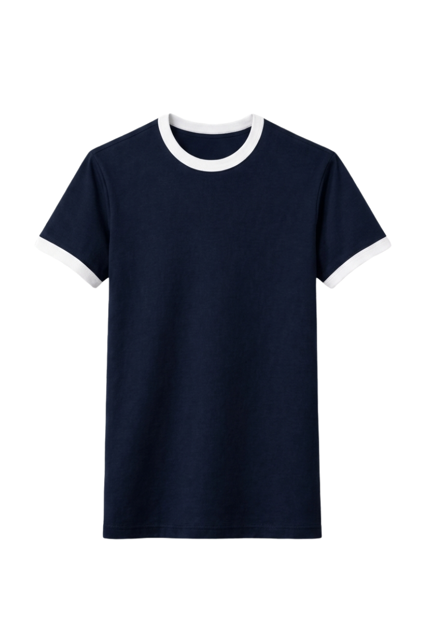 Navy Ringed Shirt