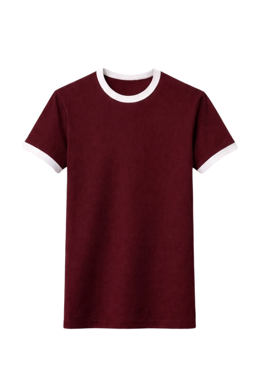 Burgundy Ringed Shirt