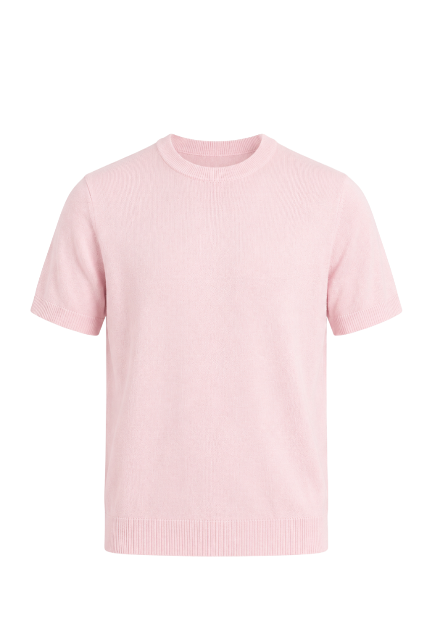 Dusty Rose Knitted Shirt