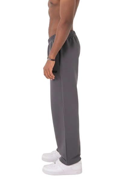 Unisex Stone Grey Relaxed Fit Sweatpants